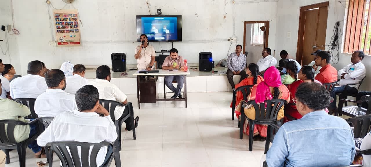 ముస్త్యాల రైతు వేదికలో మండల సమీక్ష సమావేశం 
