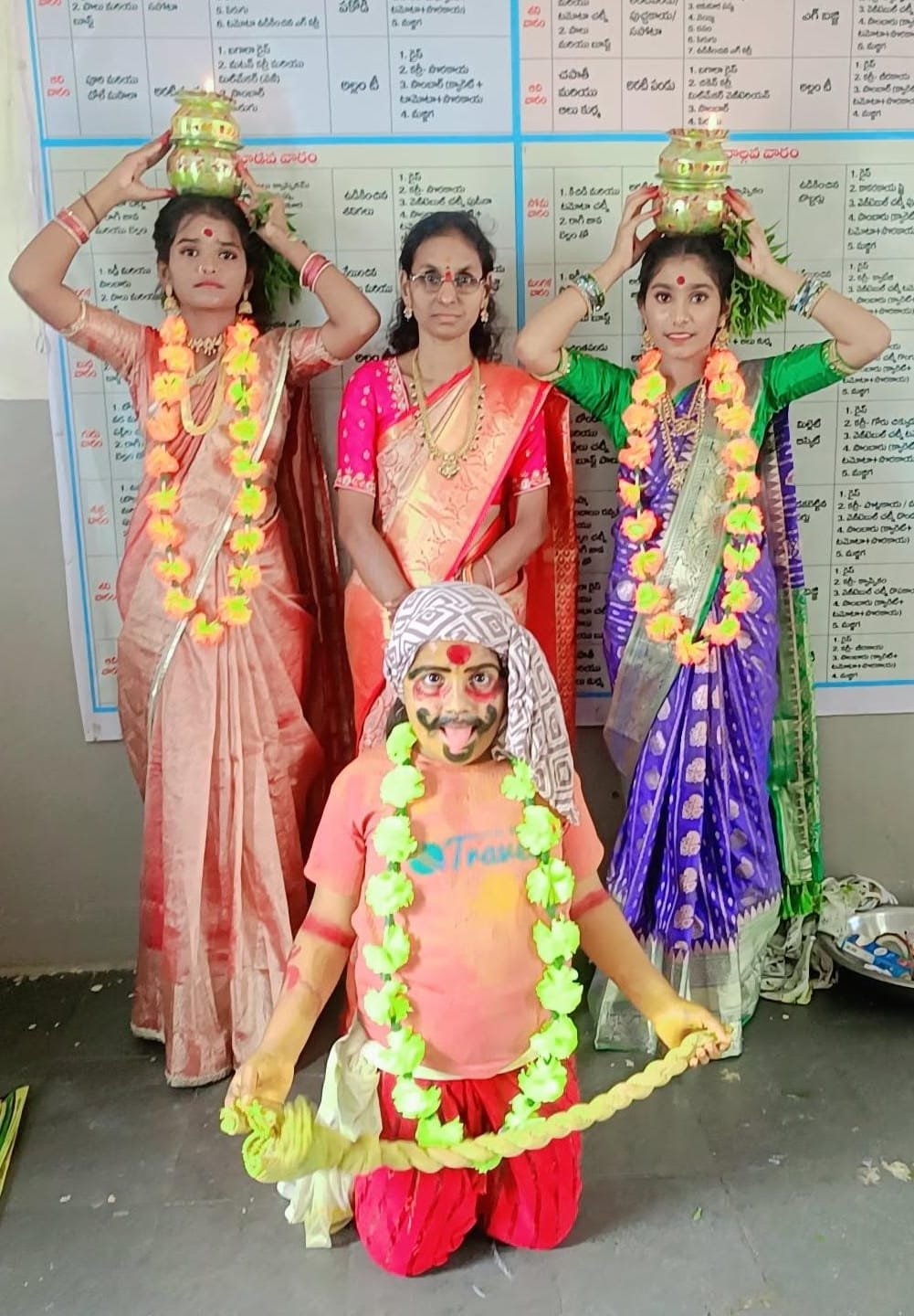 KGBV లో ఘనంగా పోచమ్మతల్లి బోనాల వేడుకలు  - Additional Image