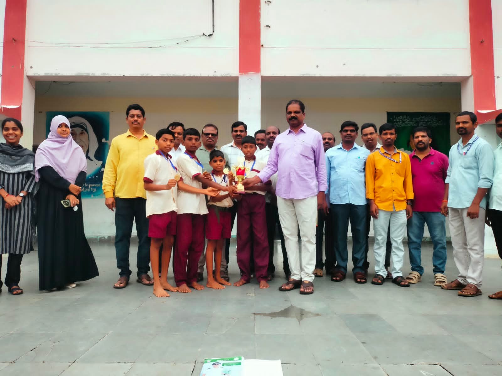 ఉమ్మడి జిల్లా స్థాయి పోటీలకు చేర్యాల గురుకుల విద్యార్థులు 