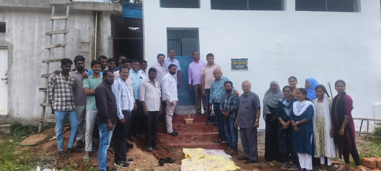 మద్దూర్ జడ్పీహెచ్‌ఎస్‌ లో నూతన సౌచాలయ సదుపాయాలు ప్రారంభం 