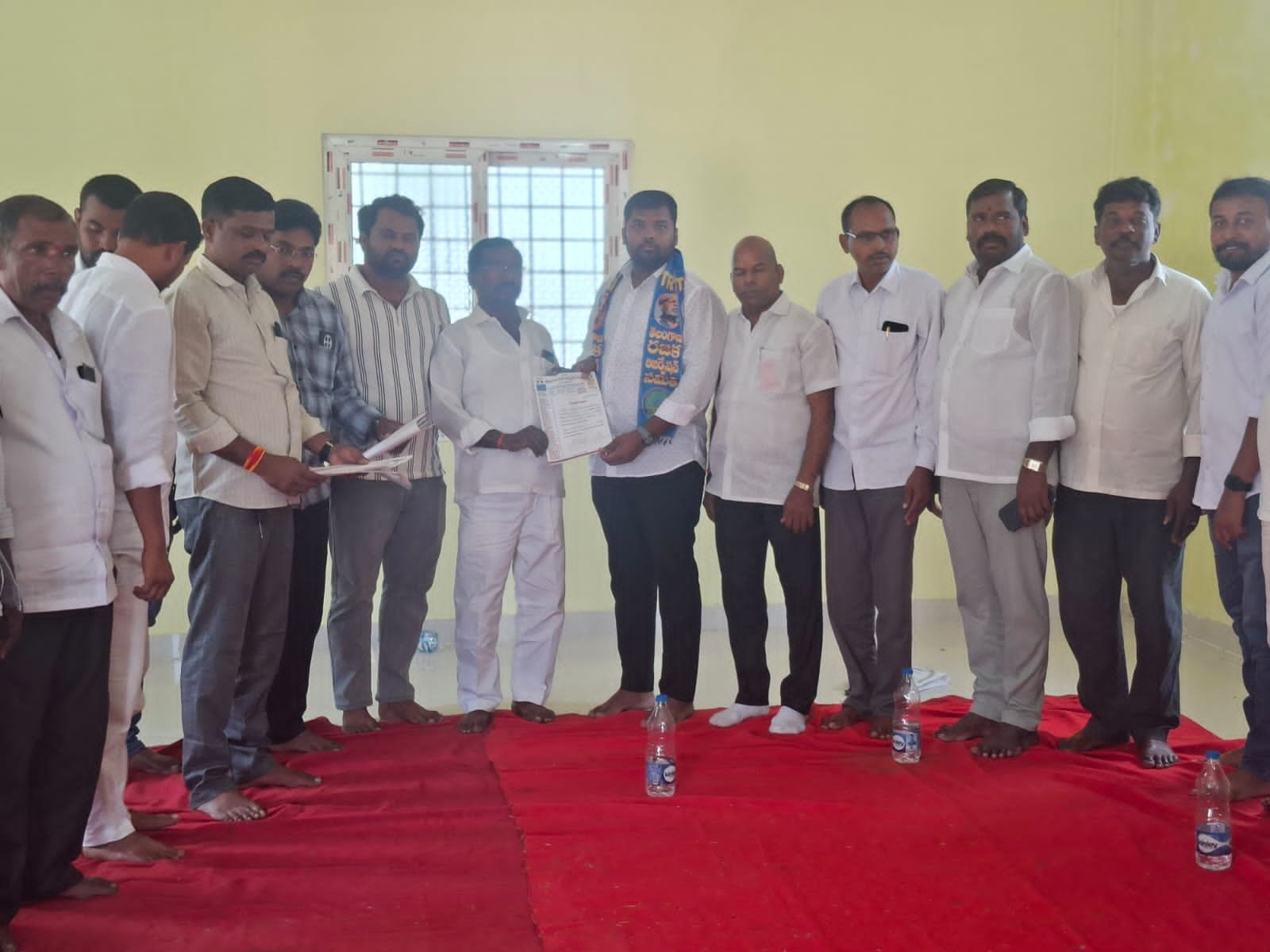 మండల రజక సంఘం నూతన అధ్యక్షుడిగా సందిల రమేష్ 