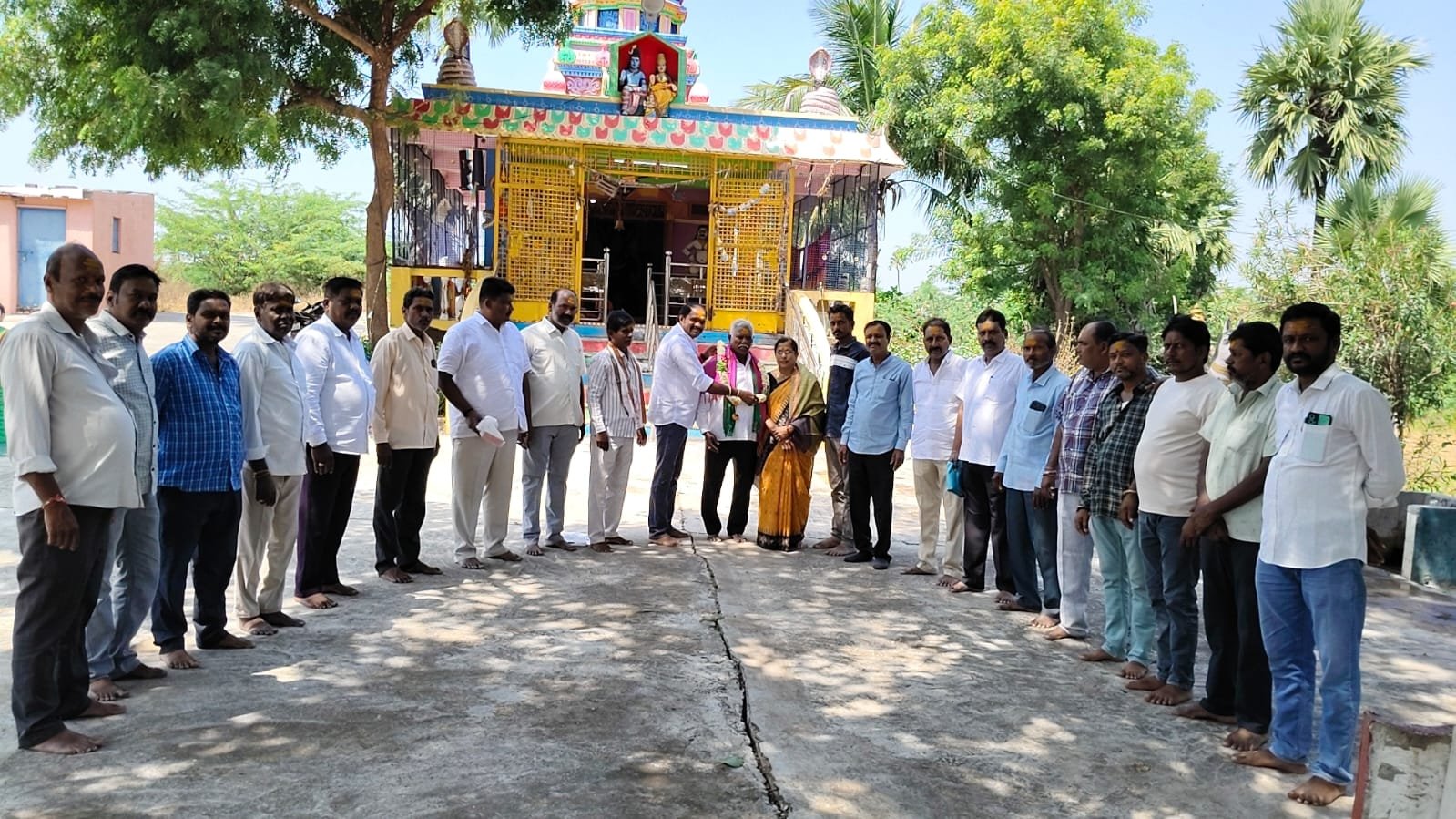 మార్కెట్ కమిటీ డైరెక్టర్ గా  పచ్చిమడ్ల వెంకటయ్య... గౌడ సంఘం ఆత్మీయ సత్కారం 