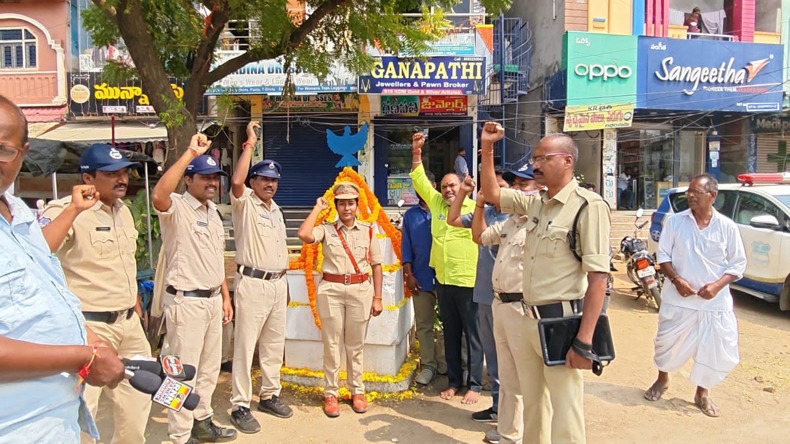 చేర్యాలలో ఘనంగా పోలీస్ అమరవీరుల సంస్మరణ దినోత్సవం 